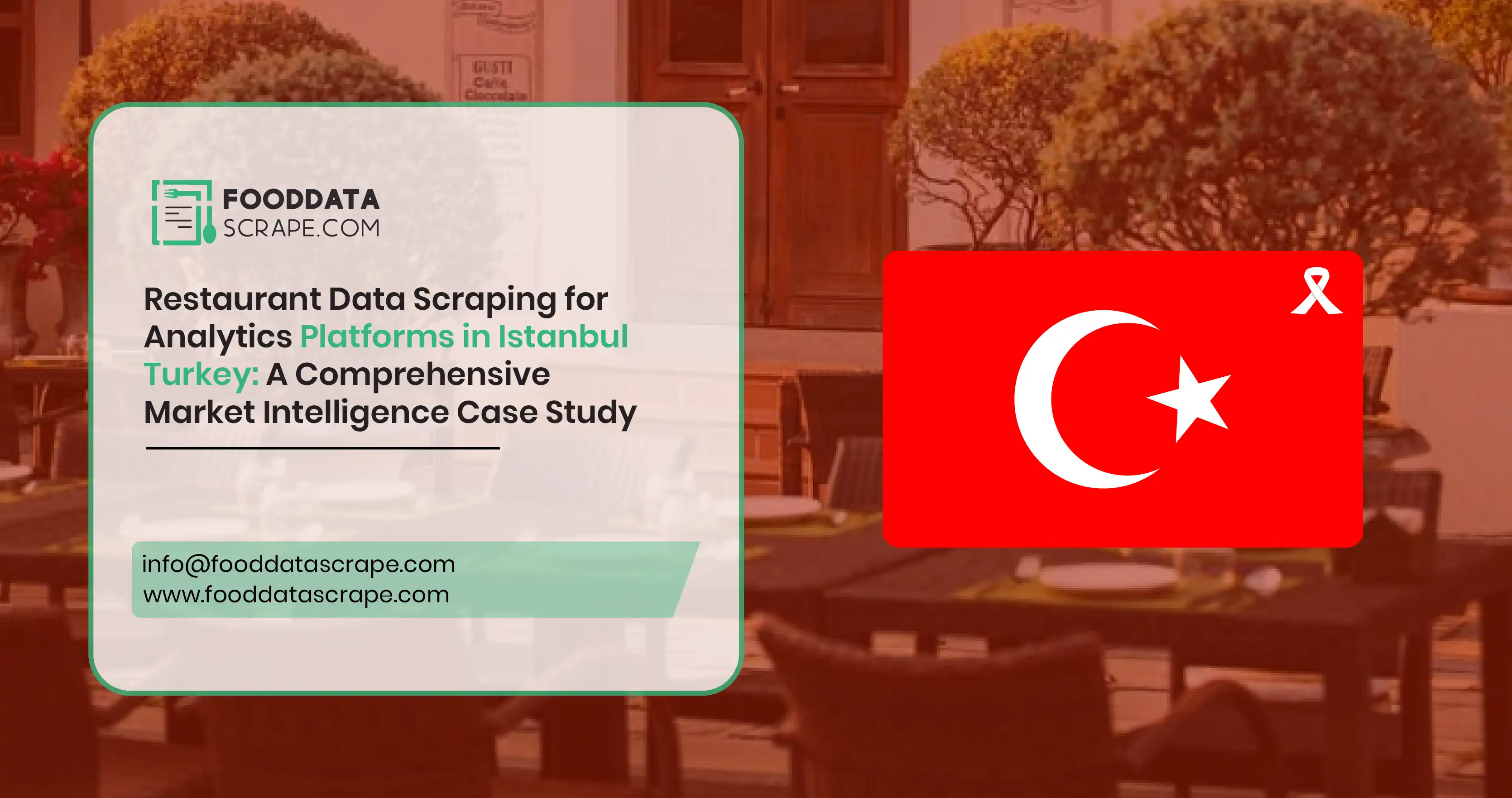 Restaurant data scraping for analytics platforms in Istanbul Turkey